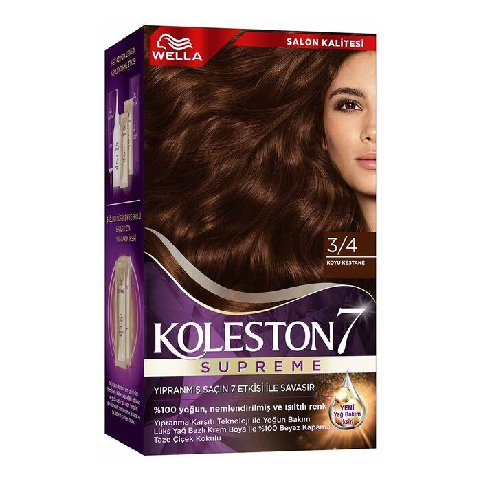 Saç Boyası Kit Koyu Kestane 3/4