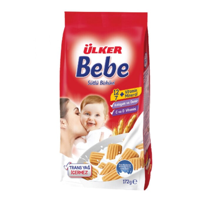 Bebe Sütlü Bisküvi 172 Gr