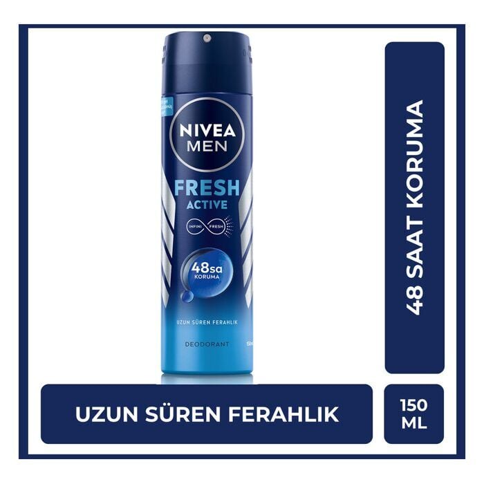 Erkek Sprey Deodorant Fresh Active 150 Ml