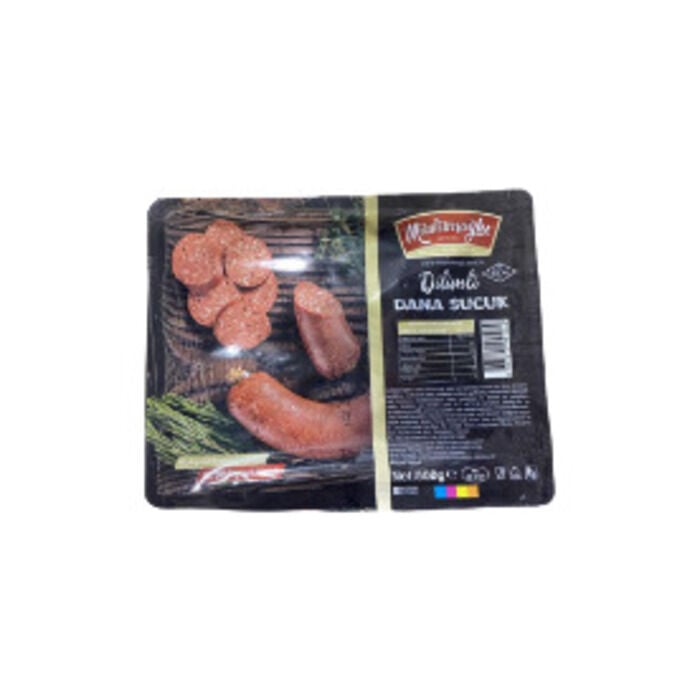 Dilimli Dana Sucuk 500 Gr