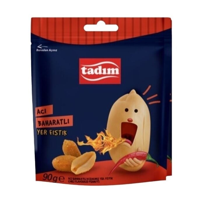 Acı Soslu Yer Fıstığı 90 Gr