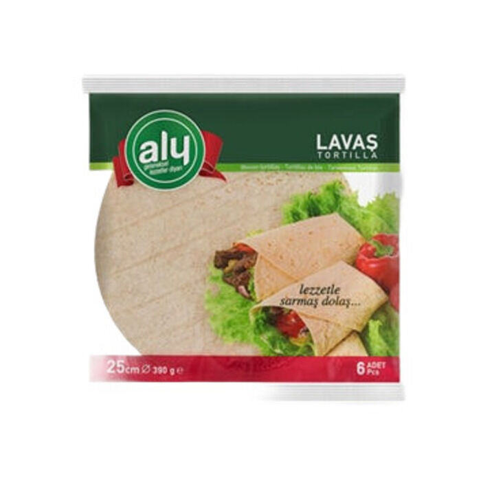 Lavaş Tortilla 6'lı 390 Gr
