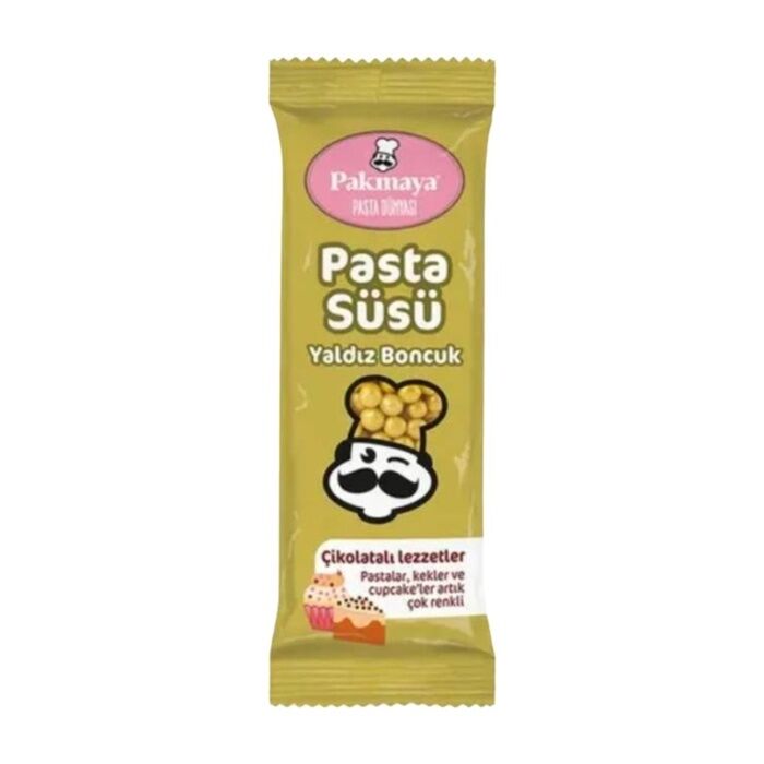 Pasta Süsü Yaldız Boncuk 15 Gr