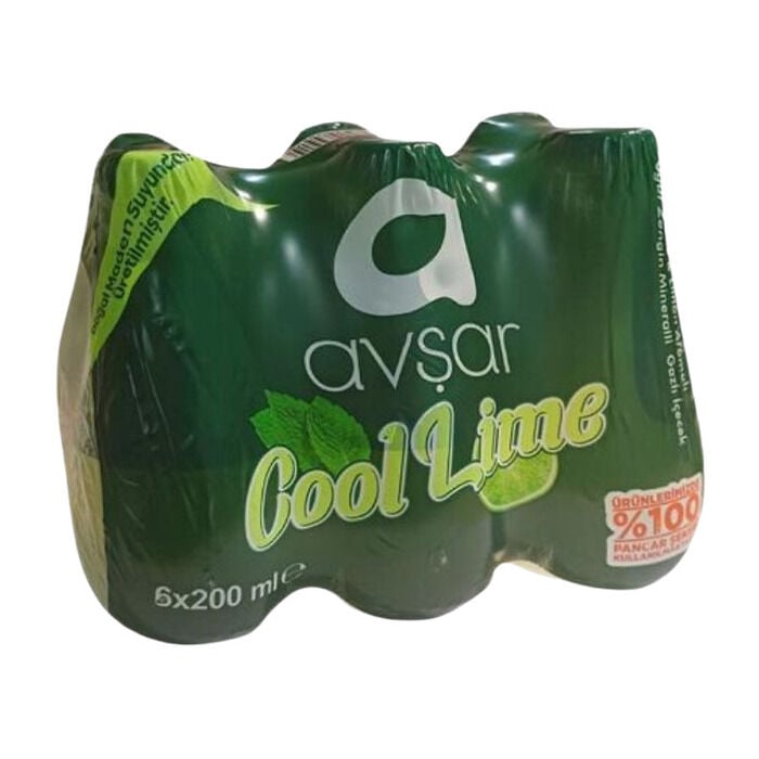Maden Suyu Cool Lime Aromalı 6x200 Ml