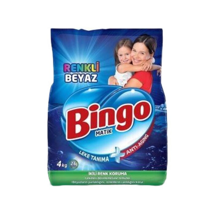 Matik Toz Çamaşır Deterjanı Beyazlar & Renkliler 4 Kg