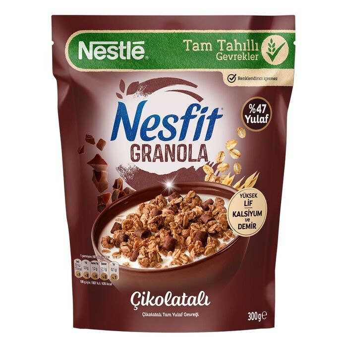 Nesfit Granola Çikolatalı 300 Gr