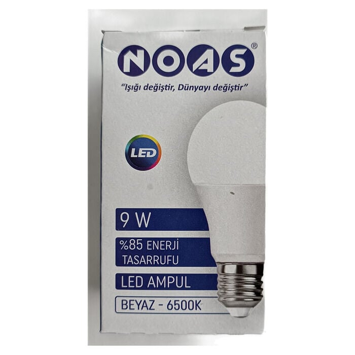 Led Ampul %85 Tasarruflu Beyaz Işık 9 W