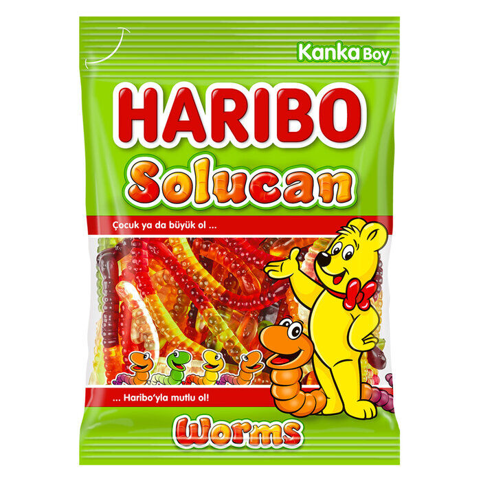 Solucan Jel Şeker 80 Gr