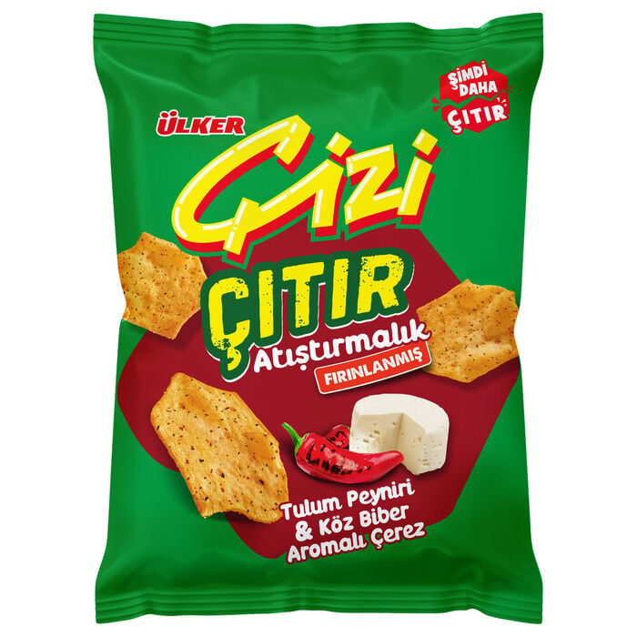 Çizi Çıtır Tulum Peynir & Köz Biber 50 Gr