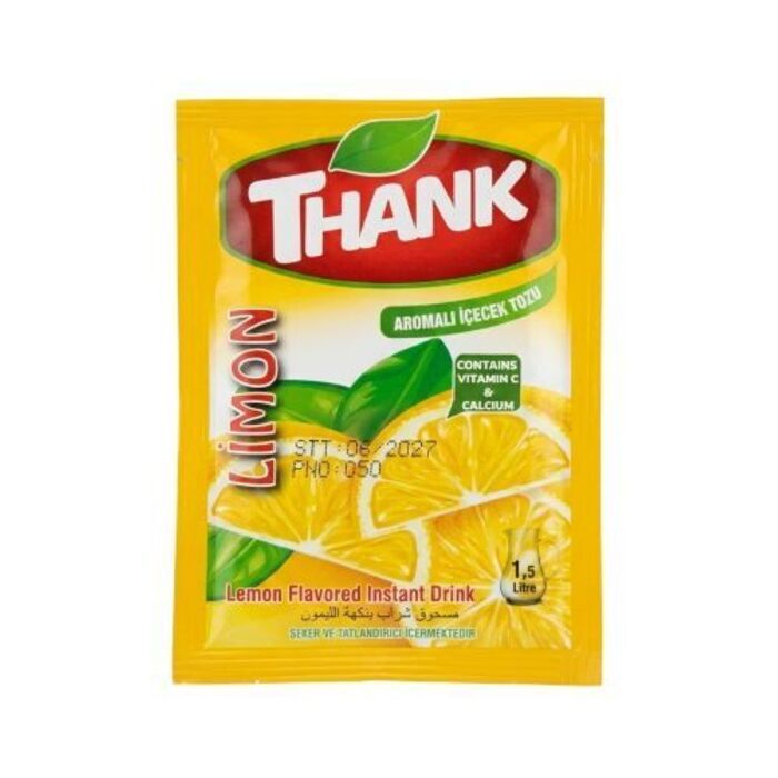 Limon Aromalı Toz İçecek 12 Gr