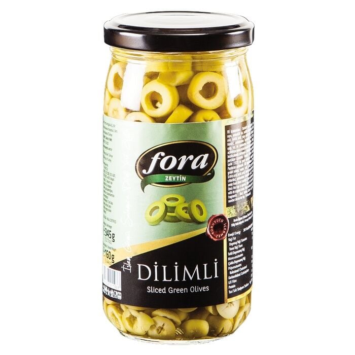 Dilimli Yeşil Zeytin 160 Gr