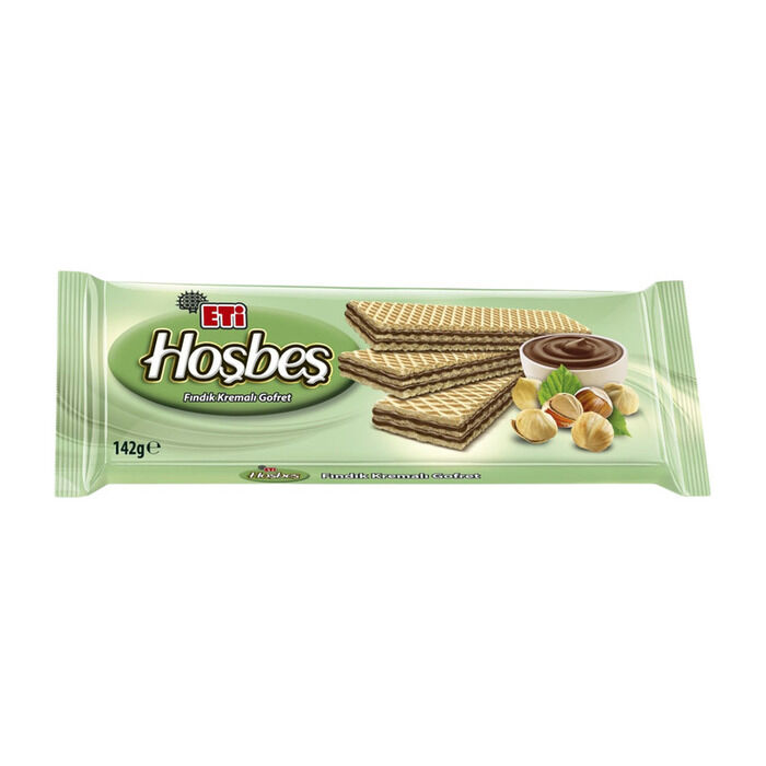 Hoşbeş Fındık Kremalı Gofret 142 Gr
