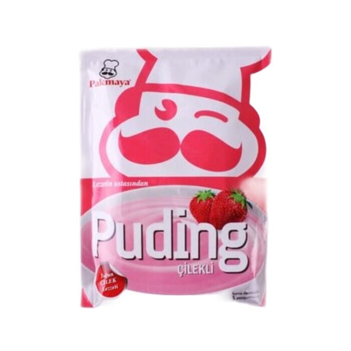 Puding Çilekli 125 Gr