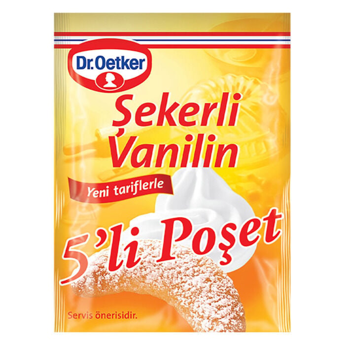 Şekerli Vanilin 5'li Paket 25 Gr