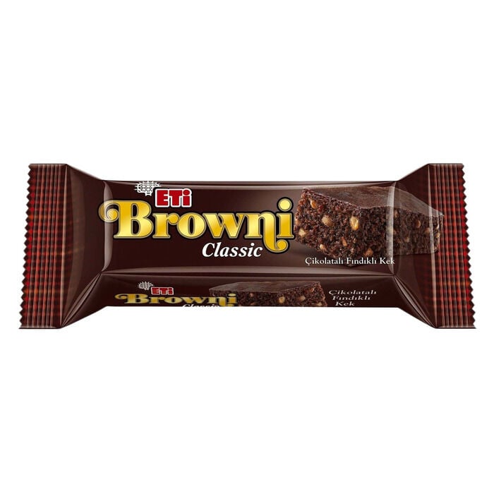 Browni Classic Çikolatalı Fındıklı Kek 40 Gr