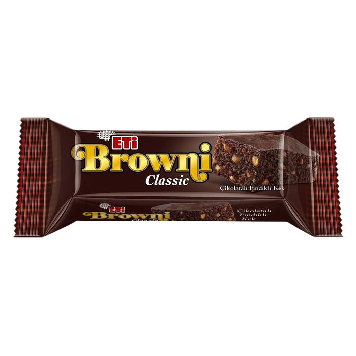Browni Classic Çikolatalı Fındıklı Kek 40 Gr