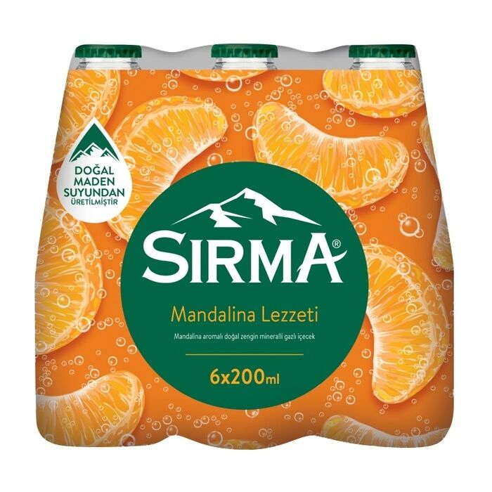 Maden Suyu C Plus Mandalina Aromalı 6x200 Ml