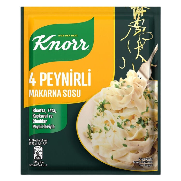 4 Peynirli Makarna Sosu 50 Gr