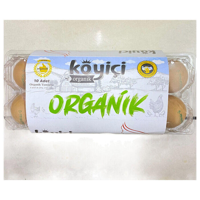 Organik Köy Yumurtası 10'lu