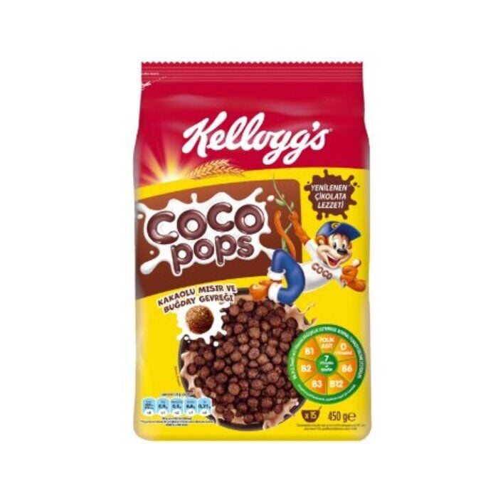 Coco Pops Çikolatalı Mısır Gevreği 450 Gr