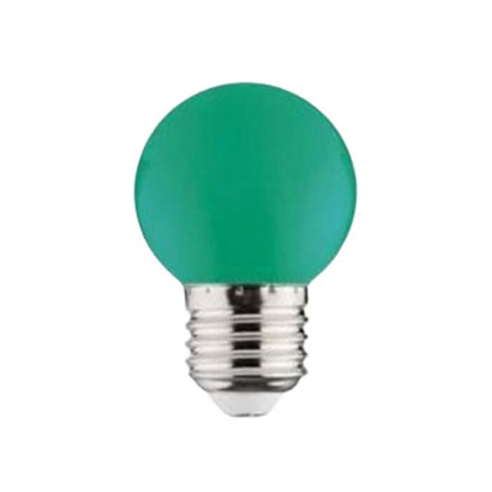 Bizim G45 Renkli Yuvarlak Gece Ampul Yeşil Bx10