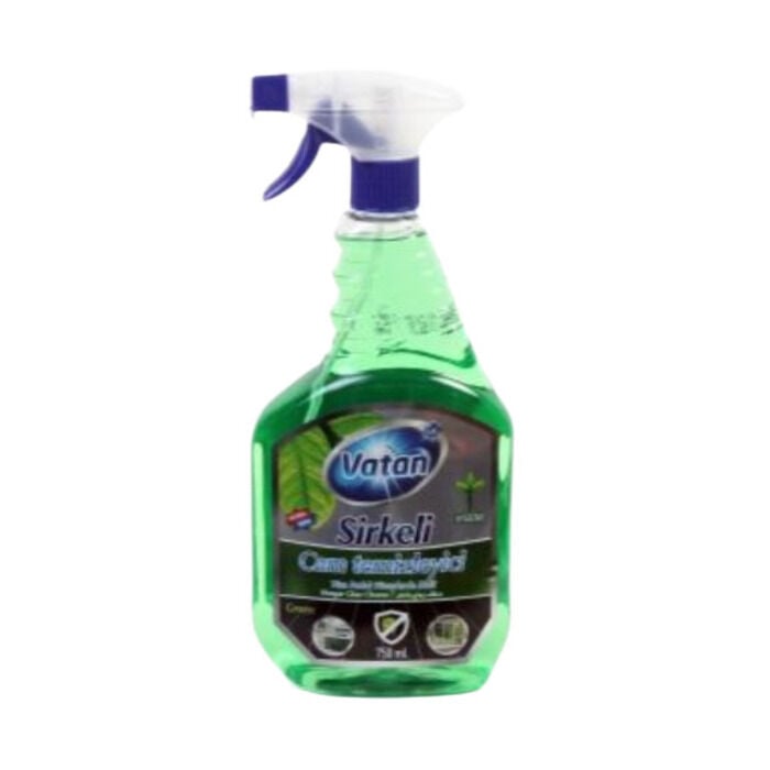 Sirkeli Cam Temizleyici Sprey Yeşil 750 Ml