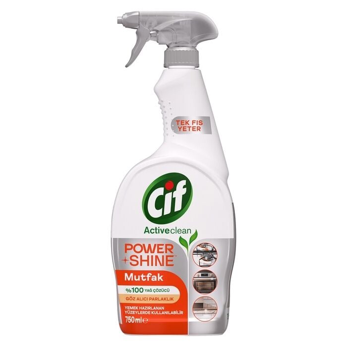 Power&shine Sprey Mutfak Temizleyici Ve Yağ Çözücü 750 Ml