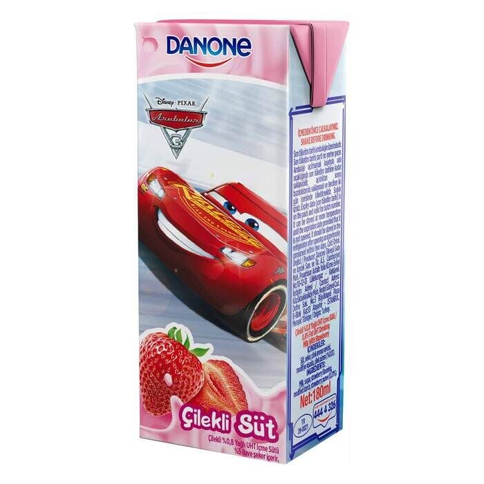 Süt Disney Çilekli 180 Ml