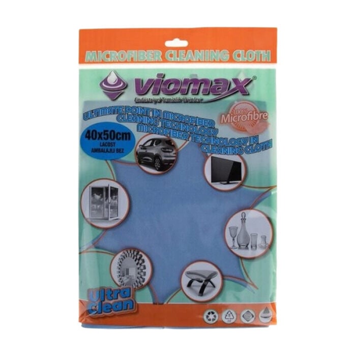 Viomax Tm-712 Tekli Ambalajlı Mikrofiber Bez