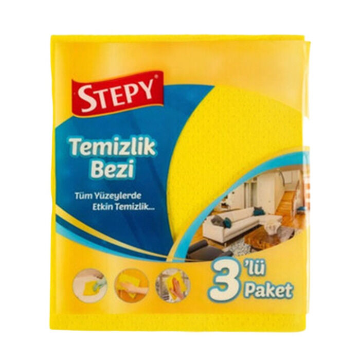 Temizlik Bezi Black 3'lü