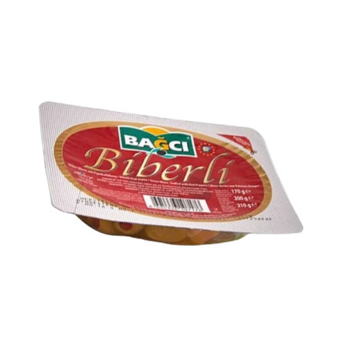 Yeşil Biberli Zeytin 200 Gr