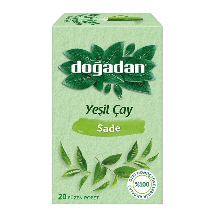 Yeşil Çay Bardak Poşet 20'li