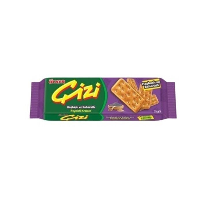 Çizi Haşhaşlı Ve Baharatlı Kraker 82 Gr