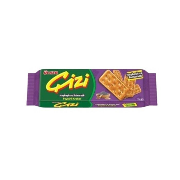 Çizi Haşhaşlı Ve Baharatlı Kraker 82 Gr