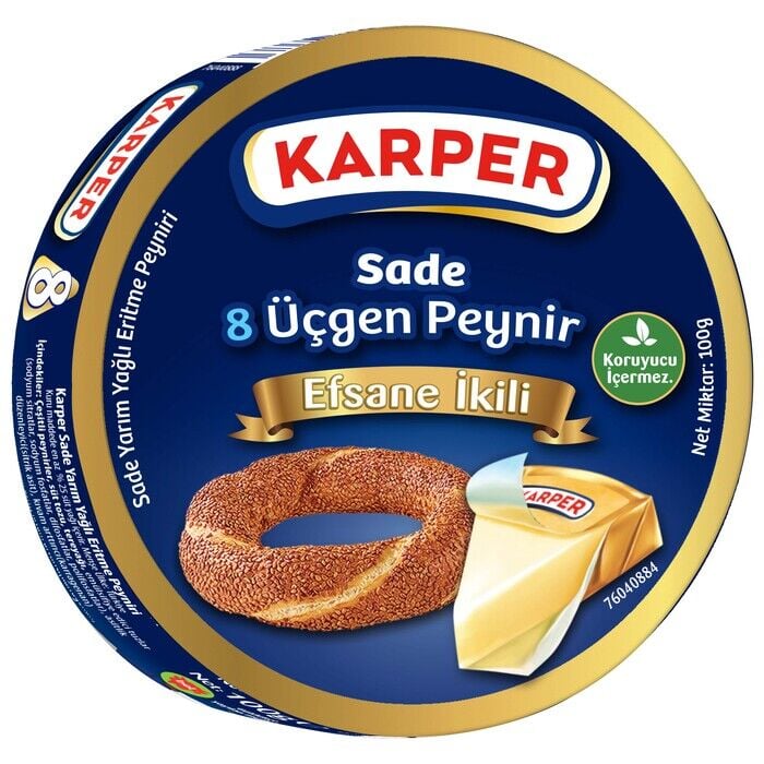 Üçgen Peynir 8'li 100 Gr