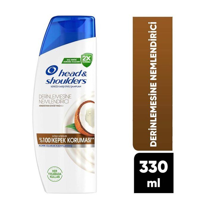 Head And Shoulders Şampuan Derinlemesine Nemlendirici Hindistan Cevizi 1in1 330 Ml