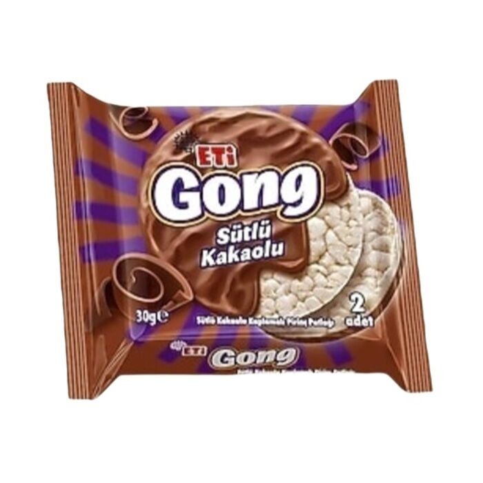 Gong Sütlü Kakaolu Pirinç Patlağı 30 Gr