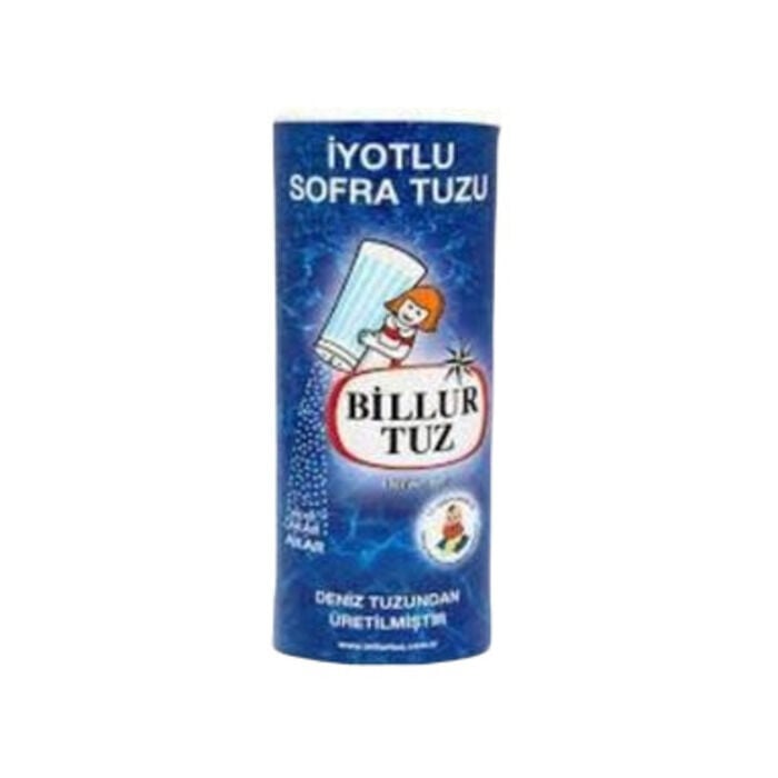 Tuzluklu İyotlu Sofra Tuzu 125 Gr