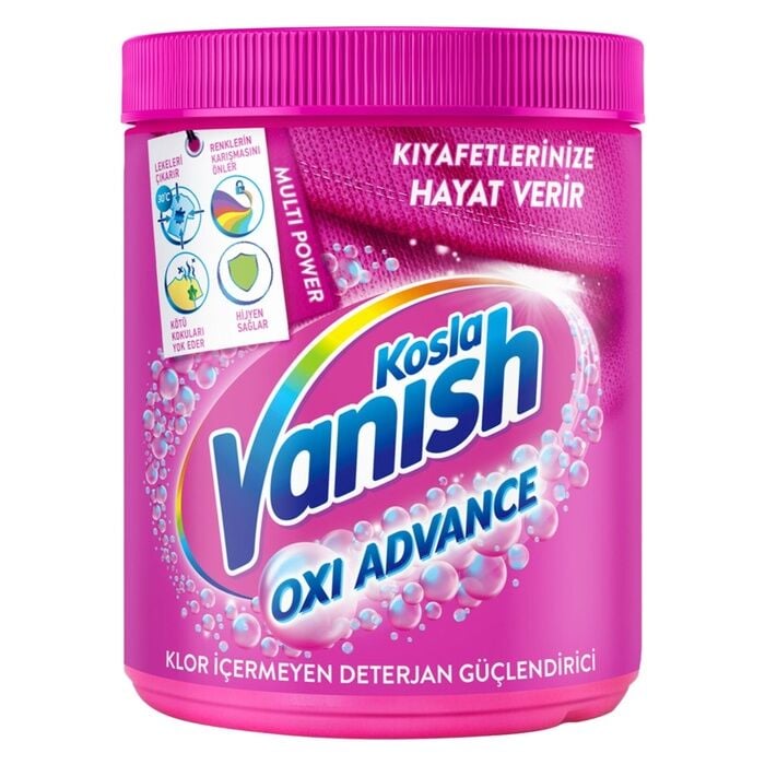 Çamaşır Leke Çıkarıcı Ve Deterjan Güçlendirici Kosla Multipower Toz Renkliler 400 Gr