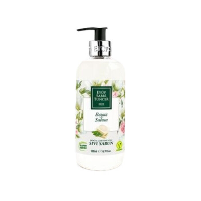 Sıvı Sabun Beyaz Sabun Zeytinyağlı 500 Ml