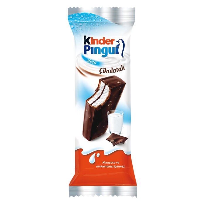Pingui Sütlü Ve Çikolata Kaplı Kek 30 Gr