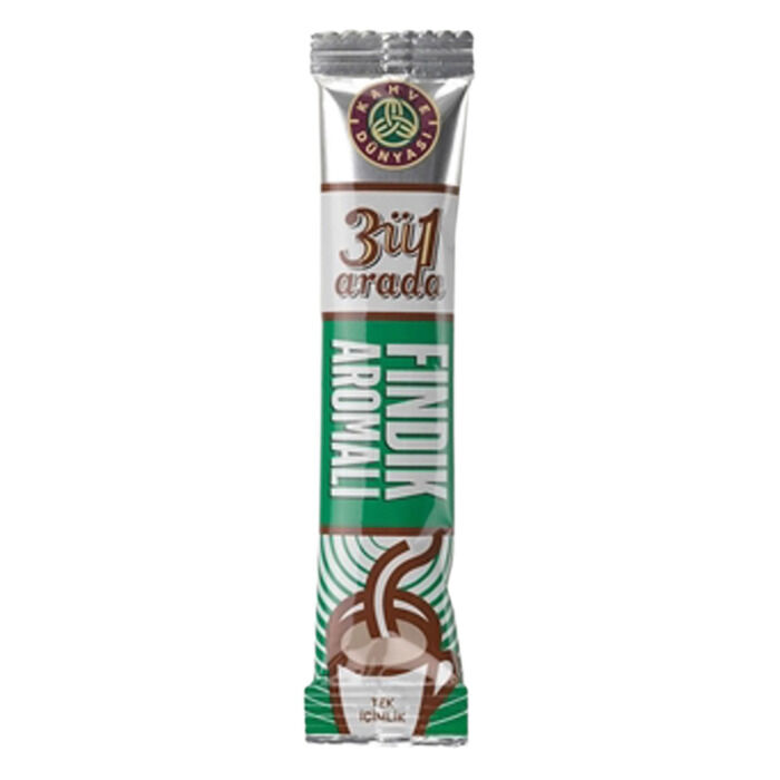 3'ü 1 Arada Fındık Aromolu Granül Kahve 18 Gr