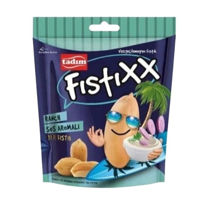 Fıstıxx Yer Fıstığı Ranch Soslu 90 Gr