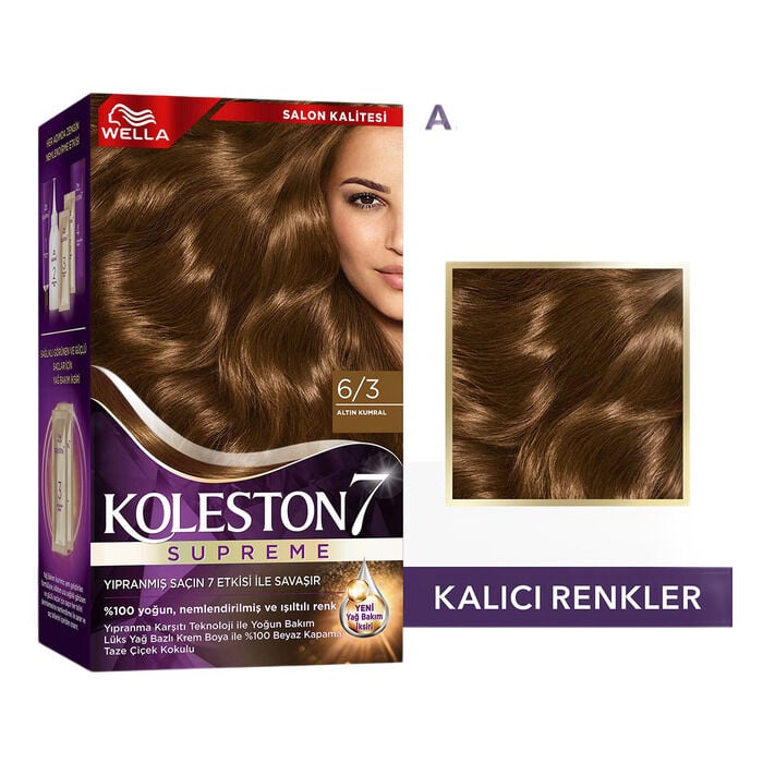 Koleston Supreme 6.3 Altın Kumral