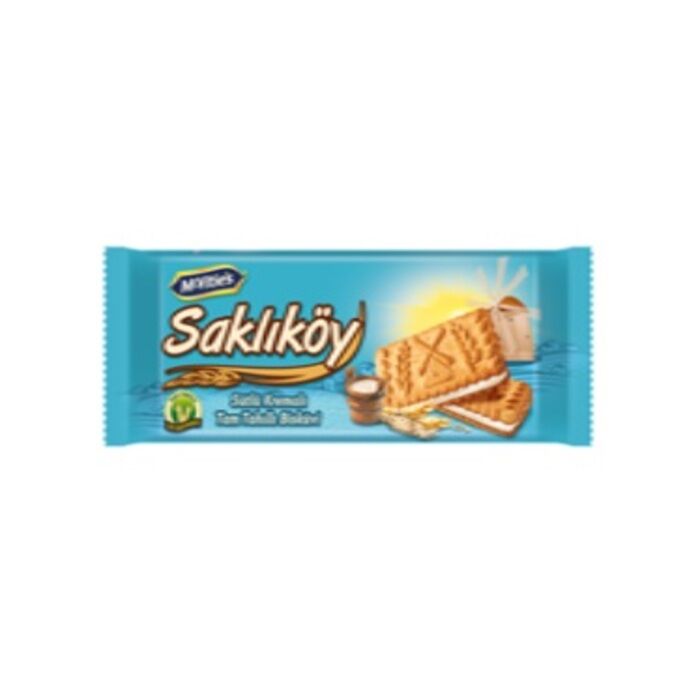 Saklıköy Sütlü Kremalı Bisküvi 100 Gr