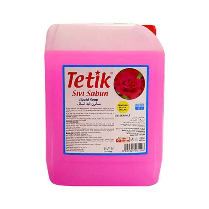 Sıvı El Sabun Gül 5 Lt