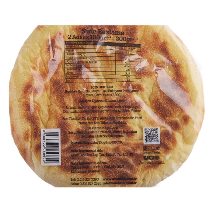 Bazlama 200 Gr