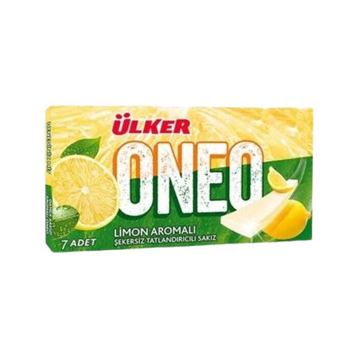 Oneo Limon Aromalı Sakız 14 Gr