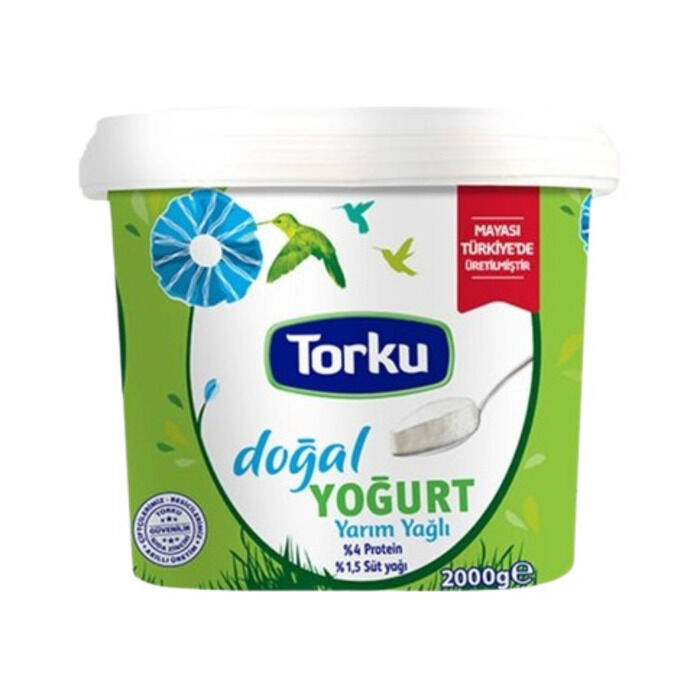Yarım Yağlı Yoğurt 2 Kg