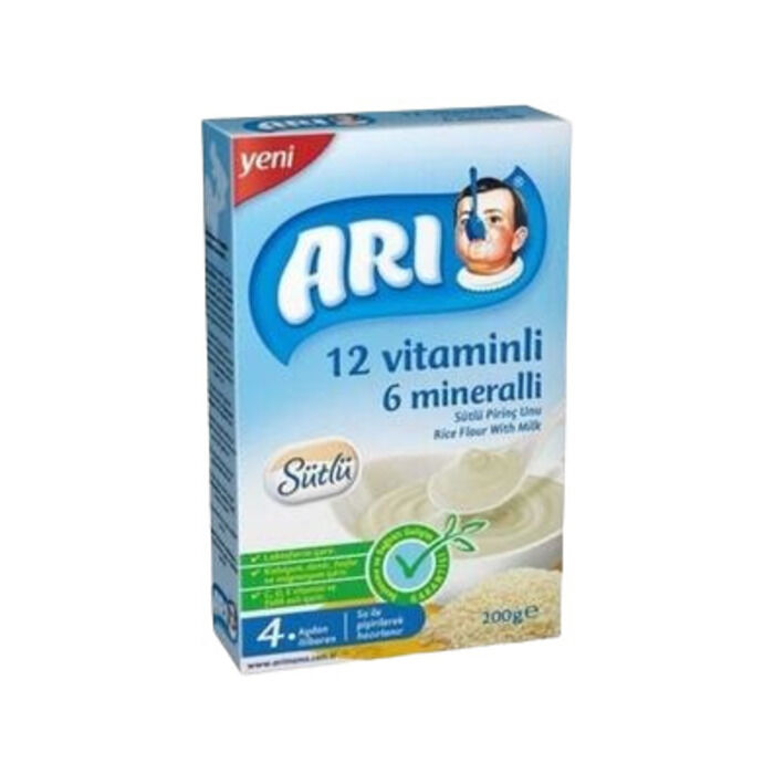 Pirinç Unu 12 Vitaminli 6 Minarelli Sütlü 200 Gr